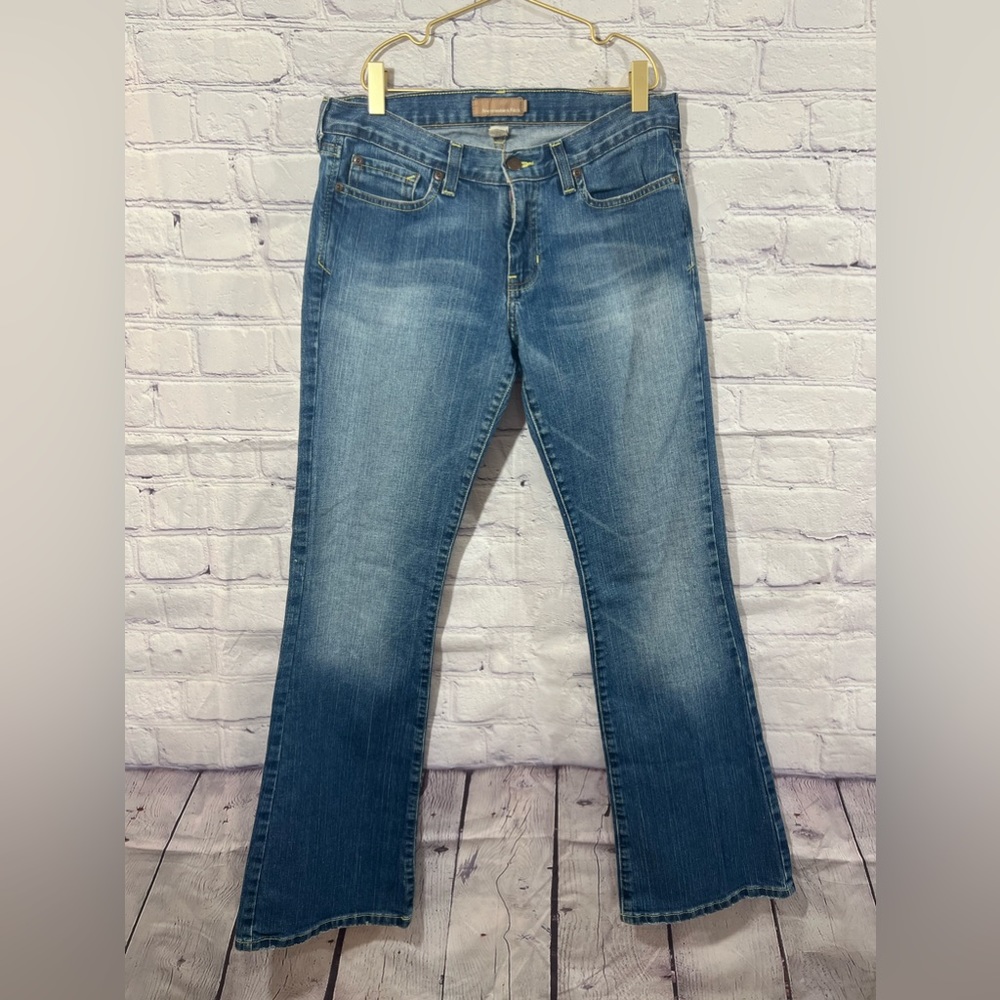 Abercrombie&Fitch Bleach Washed Stretch Boot Cut Jeans